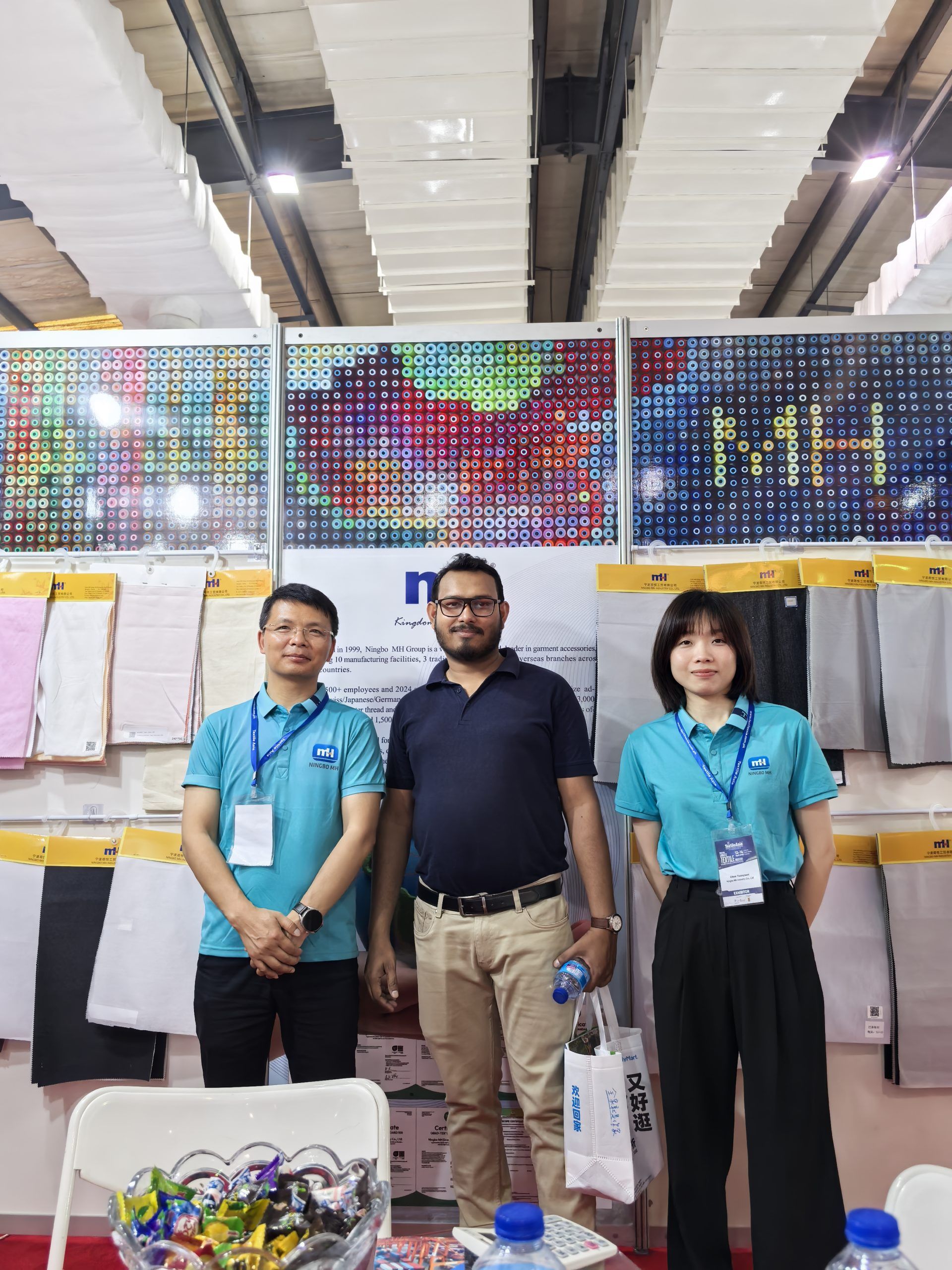 專業(yè)展風(fēng)采 匠心拓市場(chǎng) | 萌恒參加巴基斯坦紡織展會(huì)